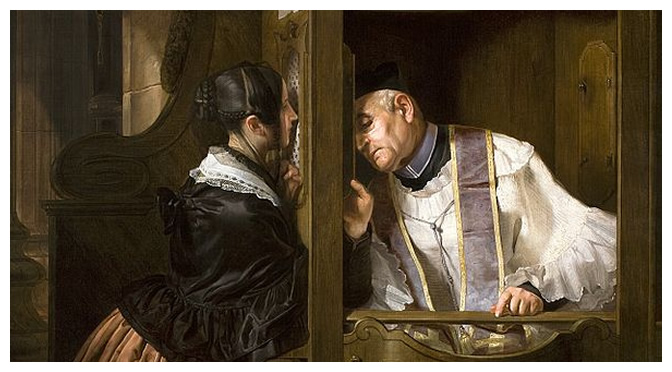 Método de confessar-se bem ajudado pelo patriarca São&nbsp;José