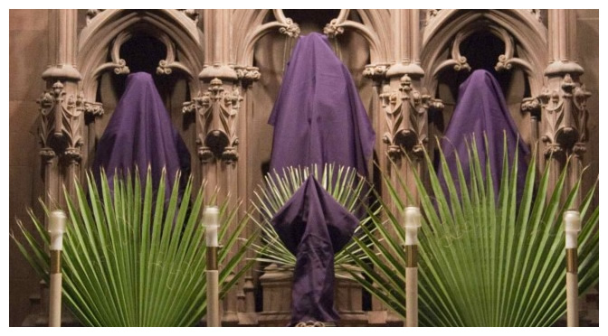 A Igreja se modifica para o primeiro domingo da&nbsp;Paixão