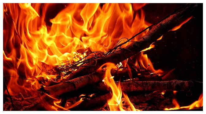 “Estou preparando o fogo que me há de&nbsp;queimar”