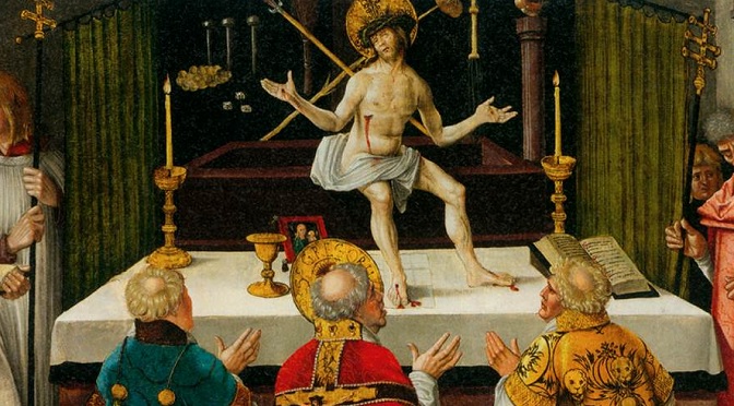 A Missa é o calvário que se prolonga ao longo dos&nbsp;séculos